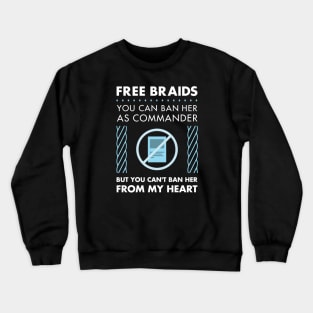 FREE BRAIDS - magic the gathering Crewneck Sweatshirt